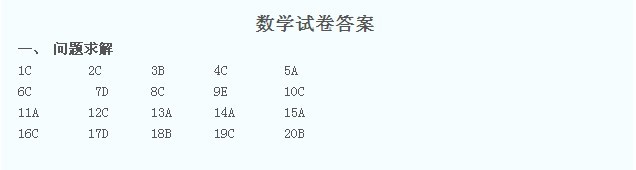 2014MBA数学模拟é¢?